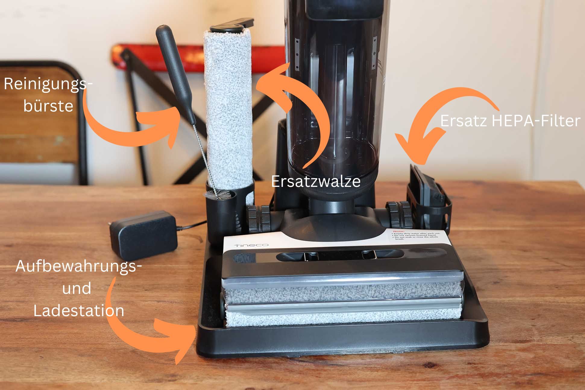 Tineco Floor One S7 Pro Zubehör komplett